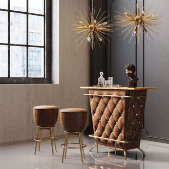 Kare Design Bar vintage marr&oacute;n 120x48cm