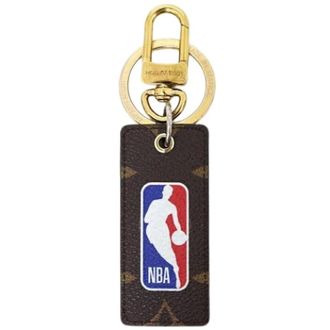 Louis Vuitton Pre-owned Accessories, unisex, Brown, Size: ONE SIZE Pre-owned Canvas Keyring