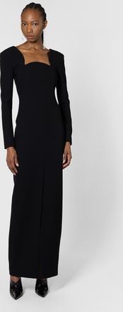 Roksanda Ilincic Zari Sweetheart Full Length Dress in Black at Nordstrom, Size 12