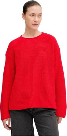 American Vintage Breiwerk > Ronde hals breiwerk - Dames - Ronde hals truien - Rood - Xs/S - Wol - Truien & Vesten