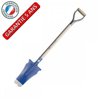 Perrin Pala Caiman Pro De 33 Cm - Mango Yd Barnizado - Cortador De Ra&iacute;ces Outils Perrin