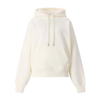 Ami Hoodies, female, Beige, Size: M Hoodies