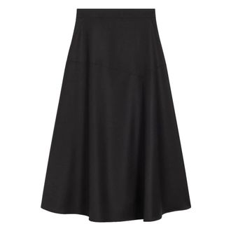 Pence 1979 Midi Skirts, female, Black, M, Black Dalia Elegant Floral Necklace