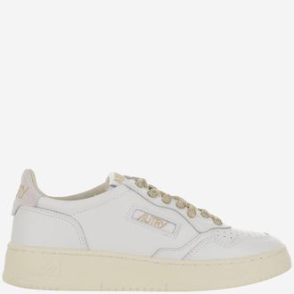 Autry White Lace Up Sneakers