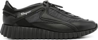 Ferragamo Ladies Black Sneakers, US Size 6