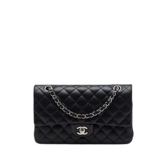 Chanel Pre-owned Classic Flap Shoulder Bag - Dames - Pre-owned - Zwart - Maat: ONE Size Leer