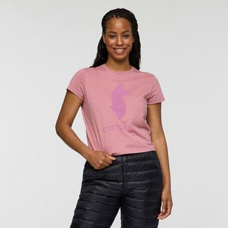 Cotopaxi Llama T-Shirt - Womens in Dusty Rose at Nordstrom, Size X-Large