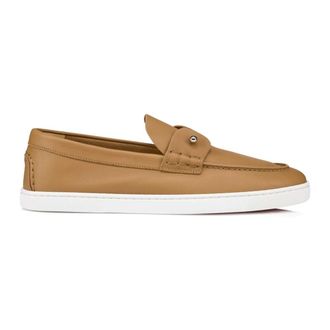 Christian Louboutin Loafers, male, Beige, 9 1/2 UK, Scarpa