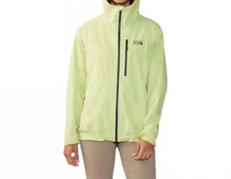 Mountain Hardwear Slim Stretch Ozonic Jacket In Lapis Dusk