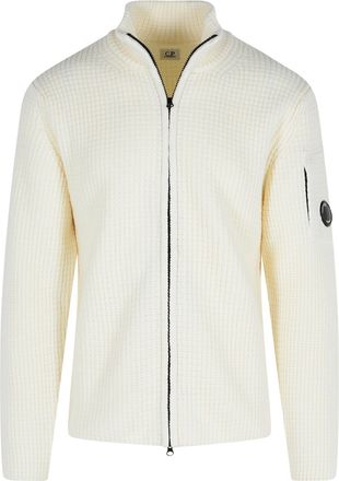 C.P. Company Ivory Wool Blend Sweater