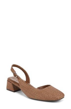 Naturalizer Jayla Slingback Pump in Walnut Wake at Nordstrom, Size 8.5