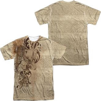 Gildan Batman B Is For Batman (Front/Back Print) Short Sleeve Adult 100% Poly Crew Tee / T-Shirt