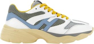 Hogan Klassieke witte sneakers - Dames - Sneakers - Veelkleurig - 40 EU - Schoenen