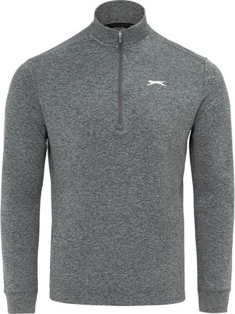 Slazenger Mens Zip Pullover Top