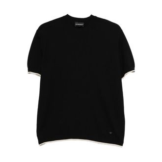 Emporio Armani T-Shirts - Heren - T-shirts - Blauw - 2XL - Tops