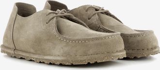 Birkenstock Utti Lace S gray taupe Suede Leather