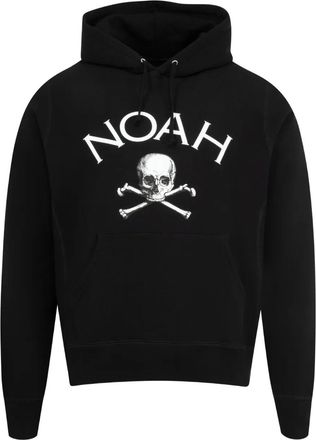 Noah Felpa con cappuccio e stampa teschio - Nero