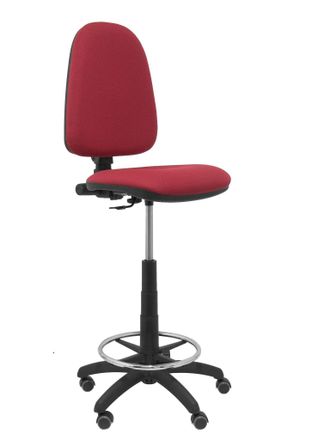 Piqueras y Crespo Taburete Ayna Bali Piqueras Y Crespo T04cp Rojo Granate Pvc