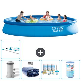 Intex Piscina Easy Set Redonda - 457x84 Cm - 8-piezas S31162