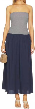 Heartloom Mikella Maxi Dress In Indigo