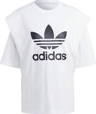 adidas (WMNS) adidas Always Original T-Shirt Asia Sizing White Black IC8806