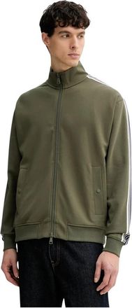 Marc O'Polo Zip-throughs - Heren - Vesten met rits - Groen - S - Hoodies & sweatvesten