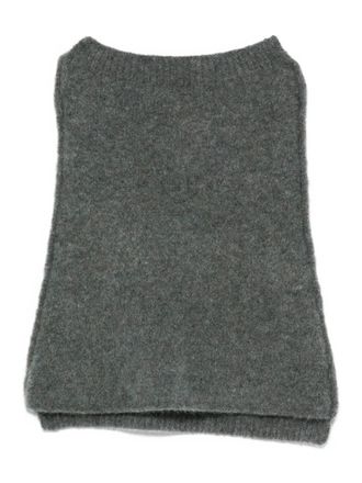 Isabel Benenato wool scarf - women - Wool - One Size - Grey