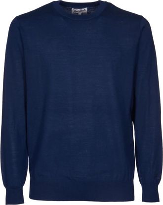MC2 Saint Barth Stijlvolle Sweaters Collectie - Heren - Ronde hals truien - Blauw - S - Truien & Vesten