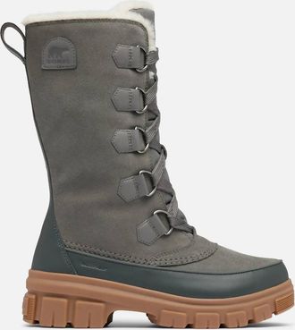 Sorel Womens Tivoli V Tall Waterproof Boots In Velvet Tan Brown