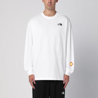 The North Face White T-shirt with TNF X Yinka Ilori print