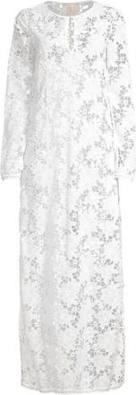 Johnny Was Womens Garden Lace Maxi Dress In White