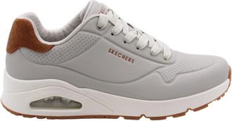 Skechers Schoenen, Heren, Beige, 44 EU, Macaron Sneaker