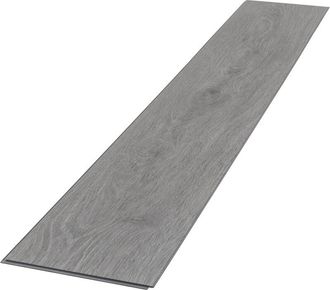ML Design Ml-design - Suelo De Vinilo Pvc Instalaci&oacute;n Sistema De Click 14 Lamas Vin&iacute;licas De Aspecto Madera Gris Windswell Hickory 122x18 Cm, Grosor 4,2mm, 3,08