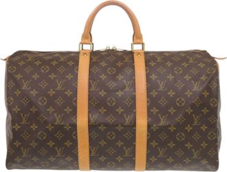 Louis Vuitton Brown Monogram Monogram Boston Bag (Pre-Owned)