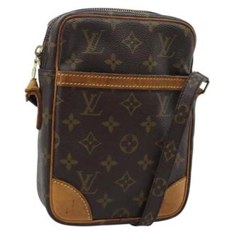 Louis Vuitton Pre-owned Monogram Canvas Shoulder Bag - Dames - Pre-owned - Bruin - Maat: ONE Size Leer