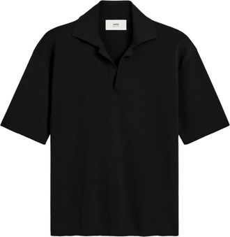 Ami Polo a maniche corte - Nero