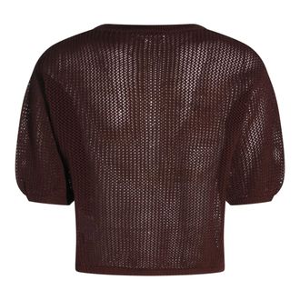 Antonelli Womens Sweaters Brown