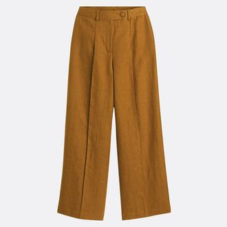 La Redoute Collections Wijde broek in linnen, Signature JOSEPHA