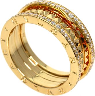 Bulgari Yellow Gold (18K) Band Ring (Pre-Owned)