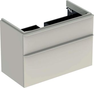 Keramag Keramag - Geberit Smyle Mueble De Lavabo Cuadrado, 500354, 884x617x470mm