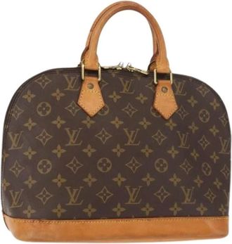 Louis Vuitton Pre-owned Handbags, female, Brown, Size: ONE SIZE Pre-owned Canvas Handbag