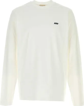 Autry White Cotton T Shirt