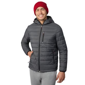 Free Country Mens Classic Solid Puffer Jacket