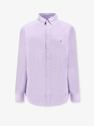 Ralph Lauren Camicia in cotone con ricamo logo multicolor - POLO RALPH LAUREN - gender_Man