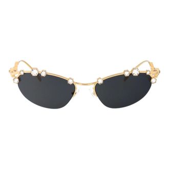 Swarovski Sunglasses, female, Yellow, Size: 56 MM Stylish Sunglasses 0Sk7016