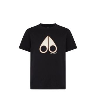 Moose Knuckles Tandem T Shirt - male - Moose Knuckles - T-Shirts - Black - S - Tops