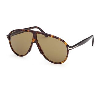 Tom Ford Sunglasses, male, Brown, Size: 65 MM Ft1211 Vladimir