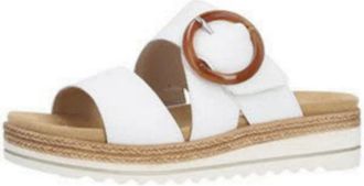 Remonte Wedge Sandaal - Dames - Schoenen - Wit - Maat: 43 EU