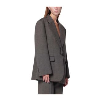 P.A.R.O.S.H. Mujer, Chaquetas, Marr&oacute;n, Talla: M