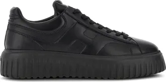 Hogan H-Stripes Leather Sneakers